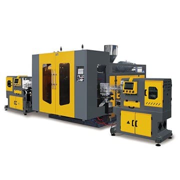 Auto Deflashing Blow Moulding Machine